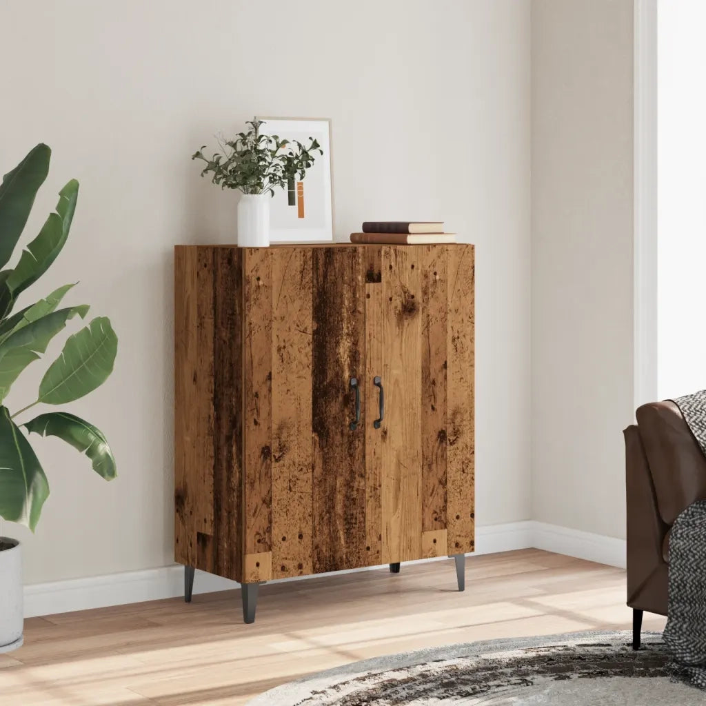 Credenza-Buffet-Armadio da cucina Legno Antico 70x34x90 cm in Truciolato