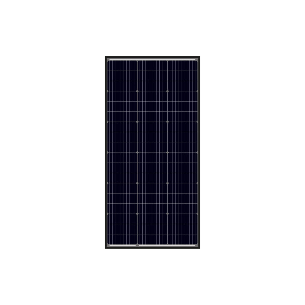 Alcapower Pannello Solare Monocristallino 160W - Alta Efficienza 19%, Dimensioni 1230x670x30mm, Resistente a Vento/Neve