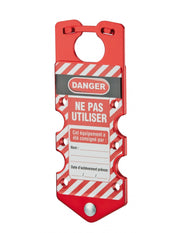 Ganascia in alluminio Ø 36 x 28 mm per 6 lucchetti LOTO – THIRARD