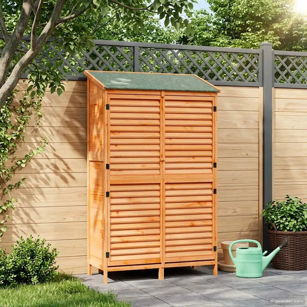 Capanno da Giardino Marrone 106 x 56 x 176,5 cm CFW4554746