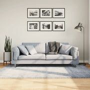 Tappeto Shaggy PAMPLONA a Pelo Lungo Moderno Blu 140x200 cm 375323