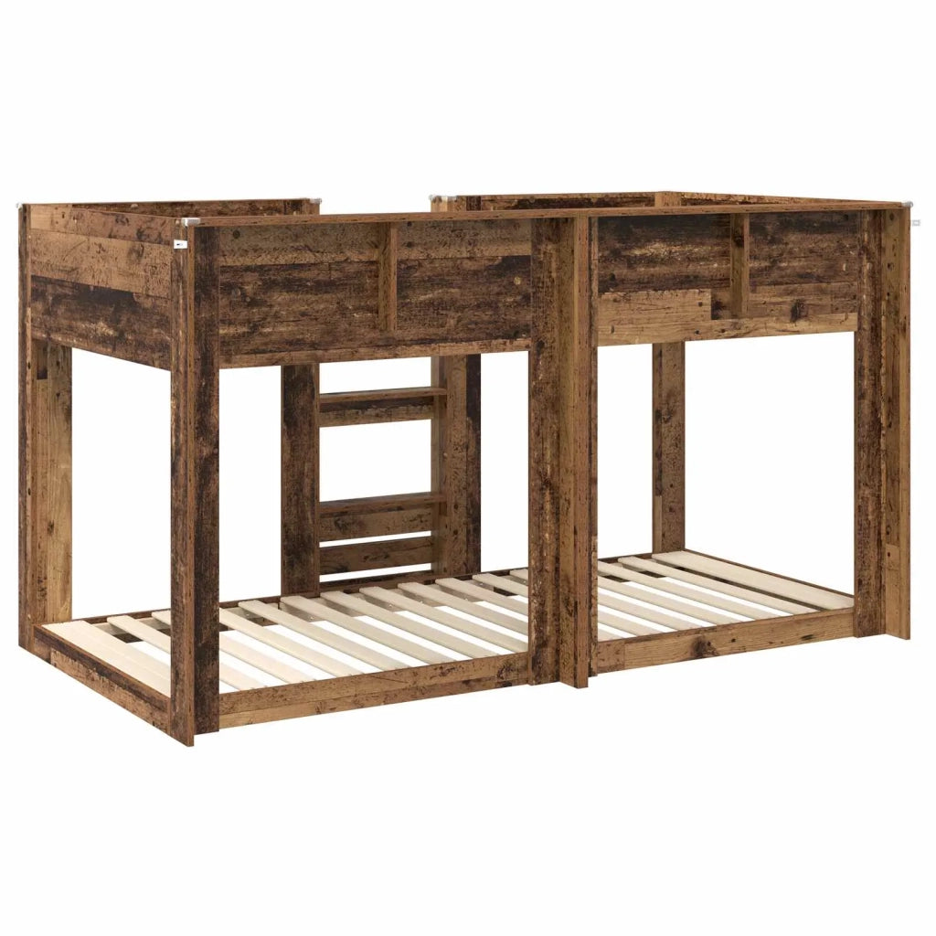 Letto a Castello per Bambini Legno vecchio 90 x 200 cm