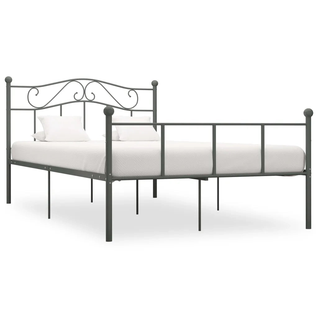 Giroletto Grigio in Metallo 160x200 cm