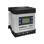 Alcapower Regolatore di Carica Solare MPPT 20A 12V/24V con Display LCD, Potenza Pannelli Fino a 480W, Efficienza 95%, Protezione Integrata IP20
