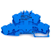 Morsetto distributore blu 2,5mmq. Wago