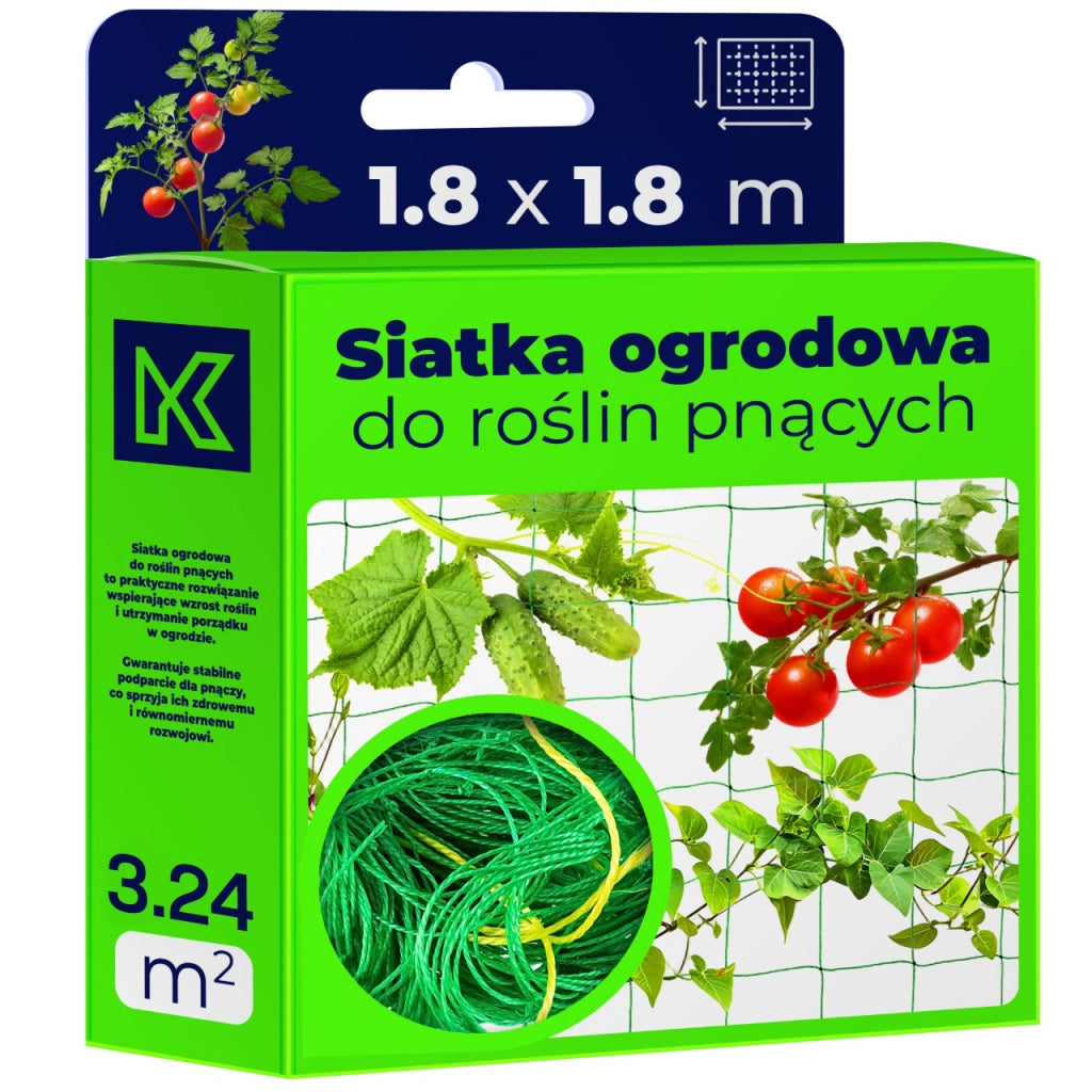 KADAX Siatka ogrodowa 1.8 x 1.8 m P25577A K16133