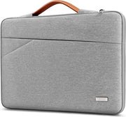 Tas per laptop 13,3 pollici, compatibile con MacBook Air Pro 13 M1 M2, 13,3 pollici Dell HP Lenovo Notebook, 13,5 pollici Surface Laptop 4/3, MacBook Pro 14, tas stivata, tas impermeabile, colore grigio