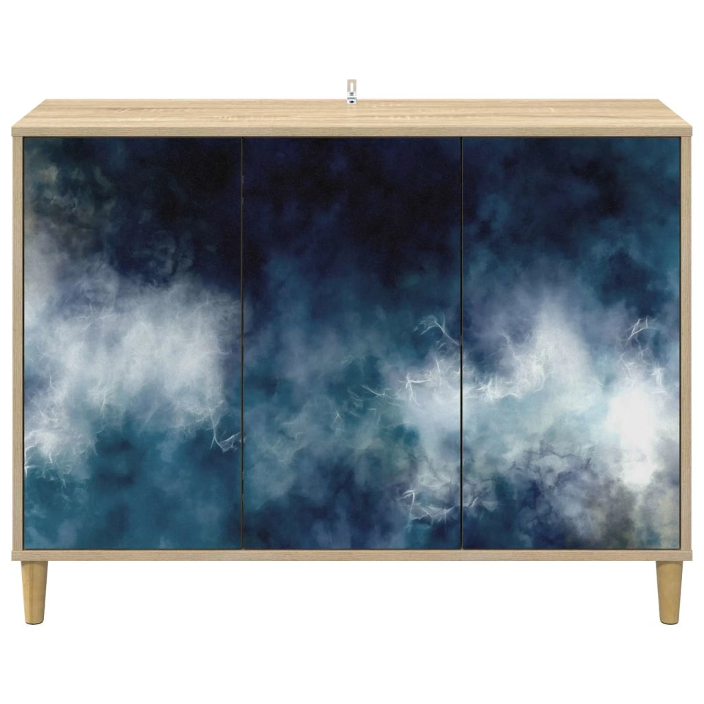 Credenza RAALTE Sonoma 102 x 33 x 75 cm Legno ingegnerizzato 8006952