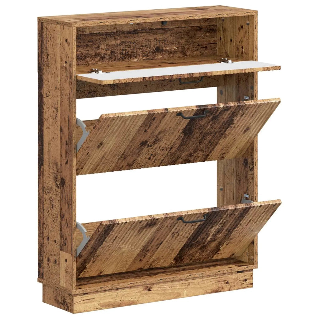 Mobile per scarpe HOORN 78 x 24 x 100 cm Legno ingegnerizzato 897323