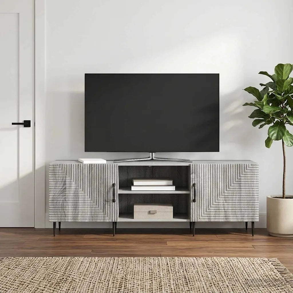 Mobile TV Grigio Sonoma 150 x 31 x 50 cm Legno ingegnerizzato 894921