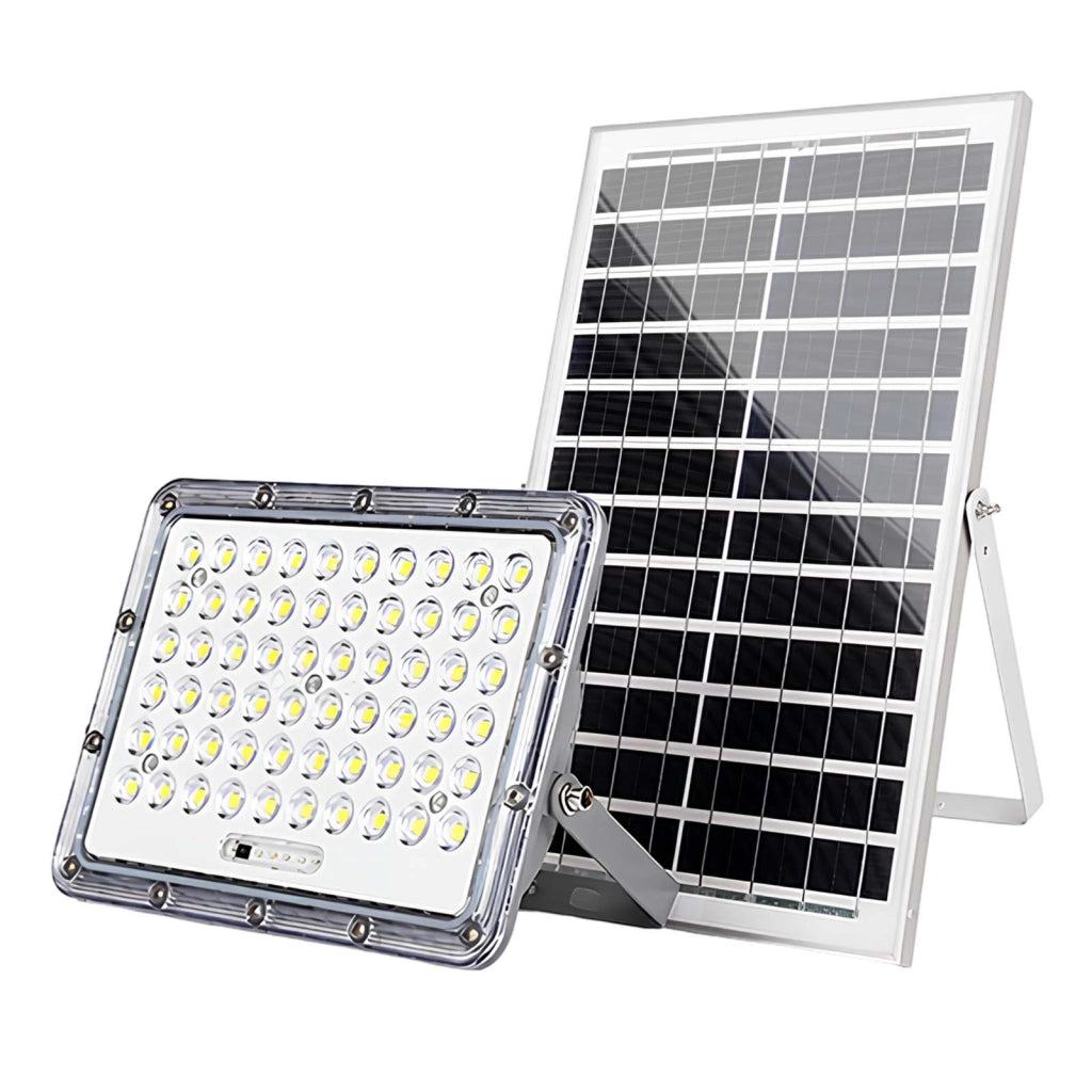 Proiettore Solare LED Esterno 9000K con Rilevamento Automatico Grigio Avizar