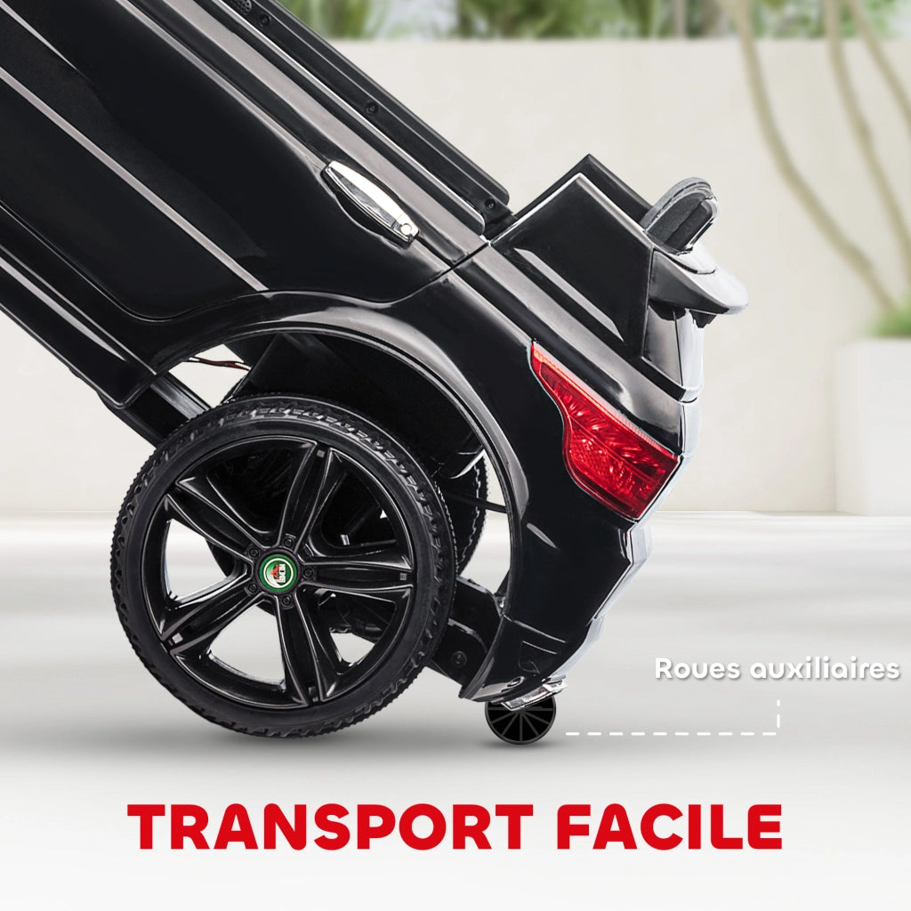 Auto elettrica per bambini 12V doppio motore 3-5 km/h ¨C Xylo ¨C 110x68x52 cm nero