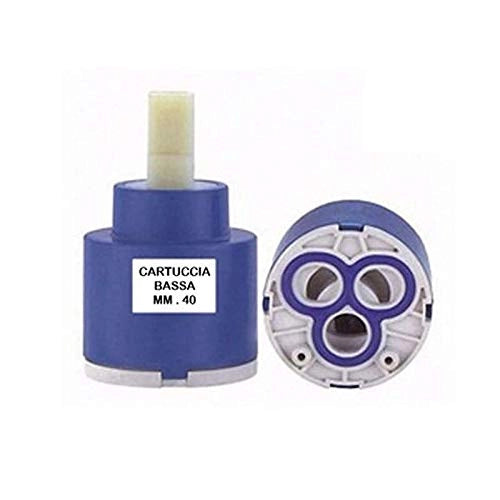 Cartuccia ricambio miscelatore rubinetto 40mm Bassa senza distributore Universale