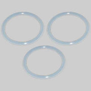 O-RING SILICONE BIANCO PER TAPPI RADIATORI - 1'1/4 Ø 56 acciaio - 1 confezioni - MADE IN ITALY