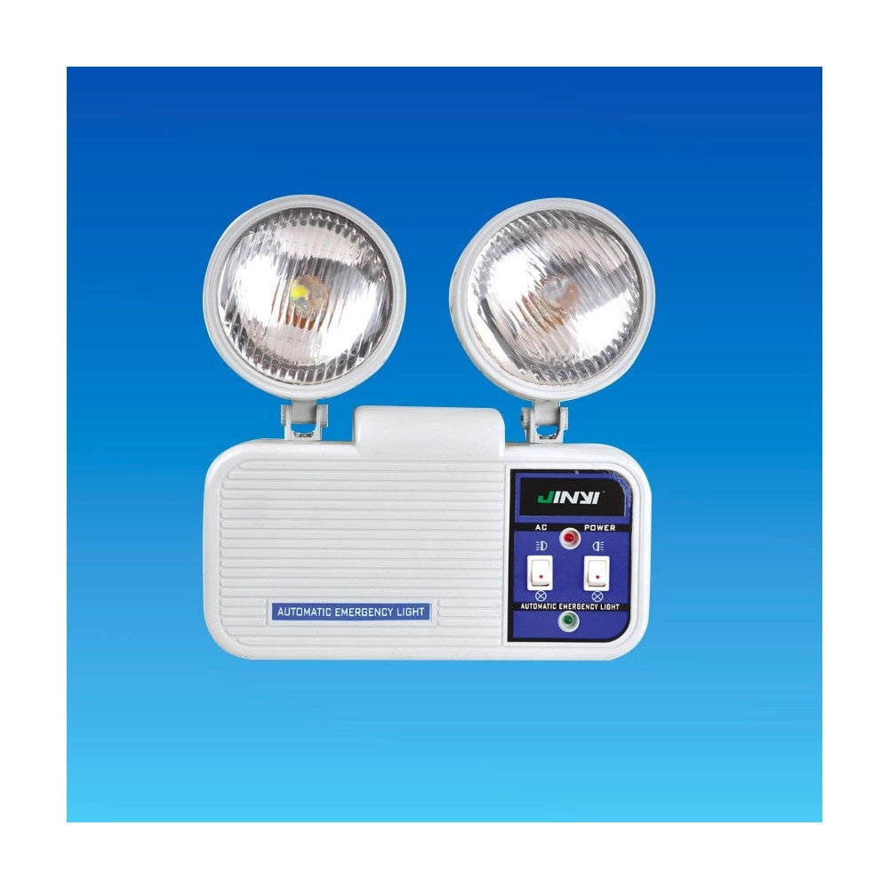 Trade Shop - Lampada Emergenza Ricaricabile Con Doppia Luce Punto Luce Luci Portatile -