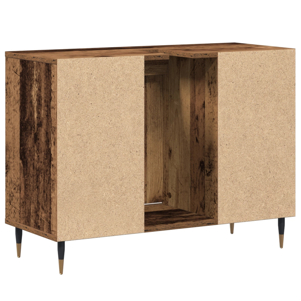 VanitÃ  Rustica per Bagno Legno Vissuto Legno Massello Media