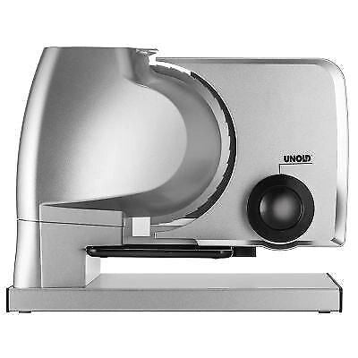 Unold 78826 affettatrice Elettrico 100 W Nero, Argento Metallo, Plastica