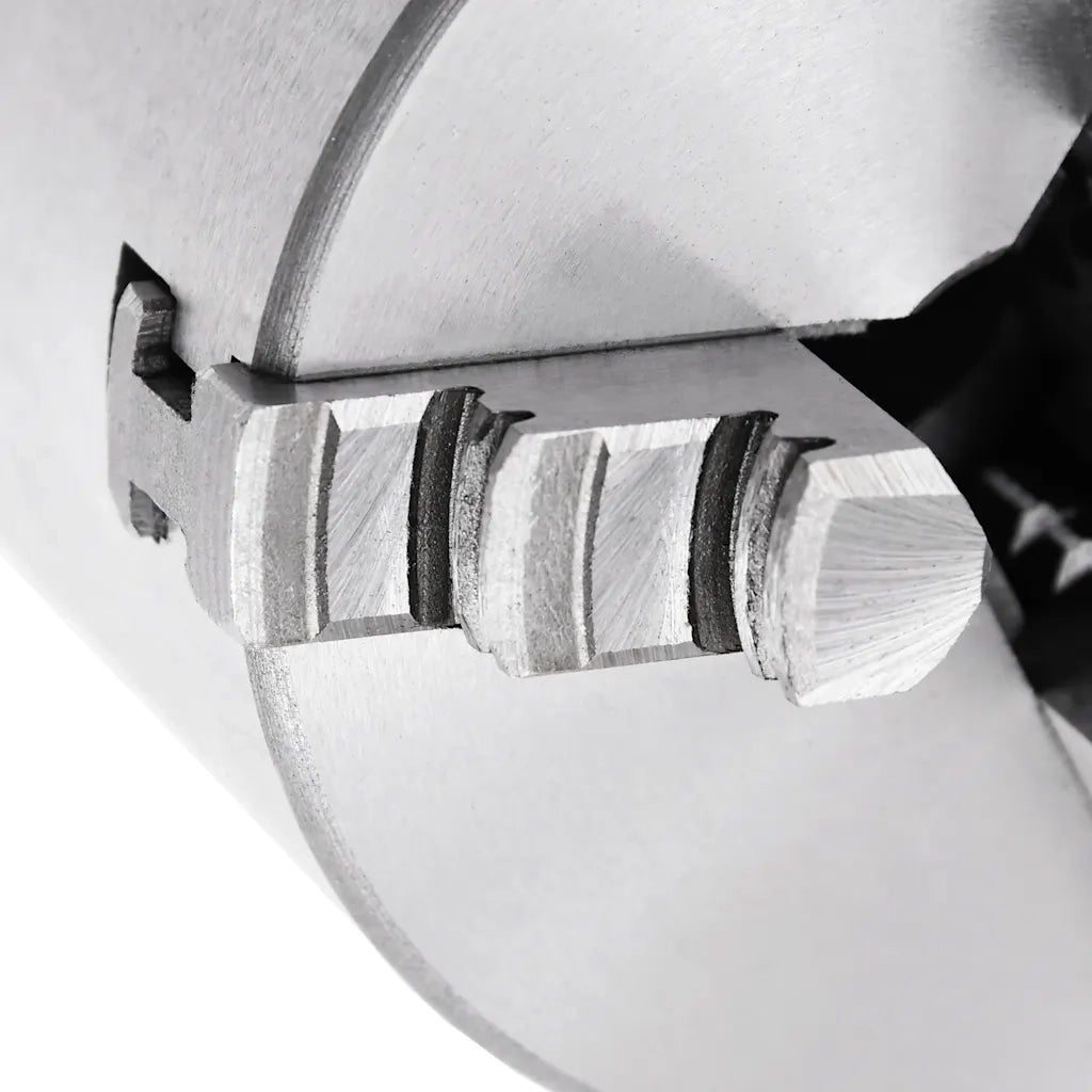 Mandrino per Tornio a 3 Griffe Autocentrante 80 mm in Acciaio 146704