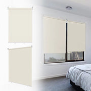 Reticolo Termico 2 Pezzi - Oscurante - Schermo Solare Verticale - Reticolo Duraturo Acquaparato - Beige 180 x 140 cm