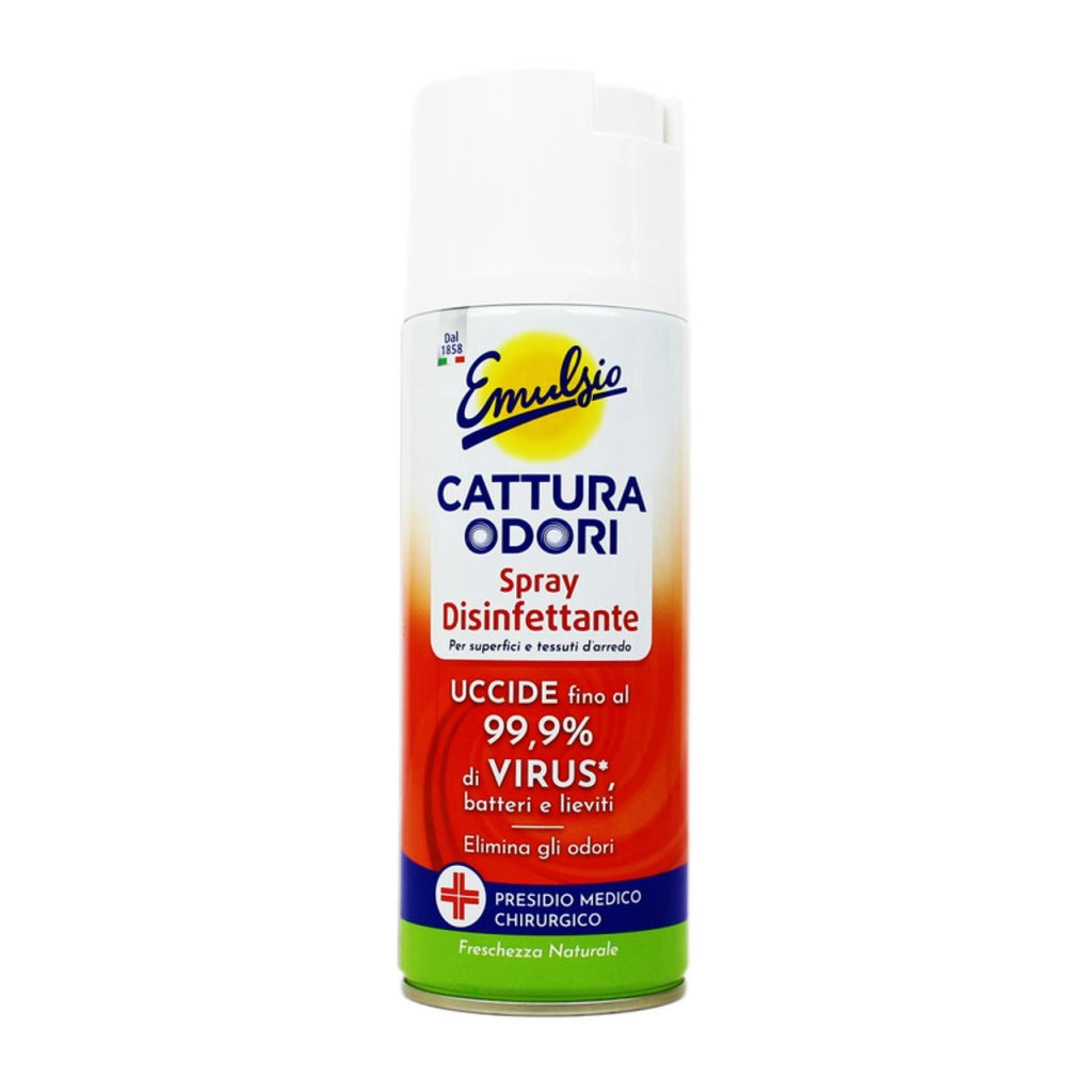 EMULSIO SPRAY IGIENIZZANTE IN FORMATO DA 350 ML SPRAY DISINFETTANTE ASSORTITO