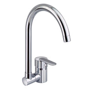 Rubinetto lavello sottofinestra con bocca ribaltabile