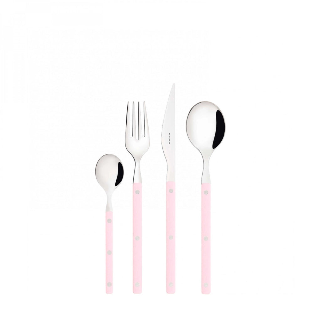 ALLEGRA, Posate Set 24 Pz, Scatola Gallery, Casa Bugatti Colore: Rosa Lotus