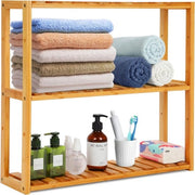 Scaffale per bagno, 3 livelli, opaco, per cucina, bagno, soggiorno, 60 x 15 x 54 cm