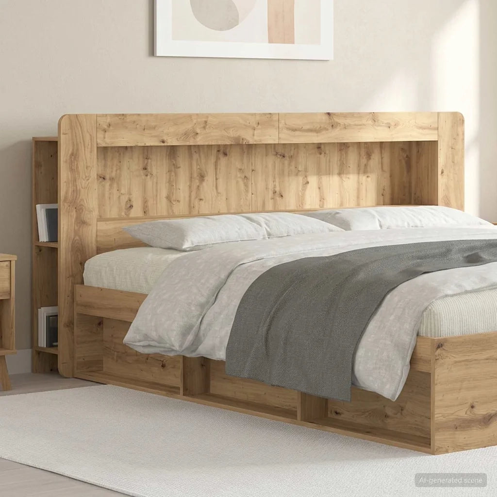 Testata del letto Rovere Artigianale Legno ingegnerizzato 8001299