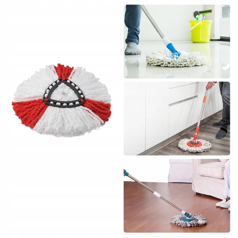 Testa Rotante per Mop 38 cm – Compatibile con Vileda Easy Wring e Clean Turbo