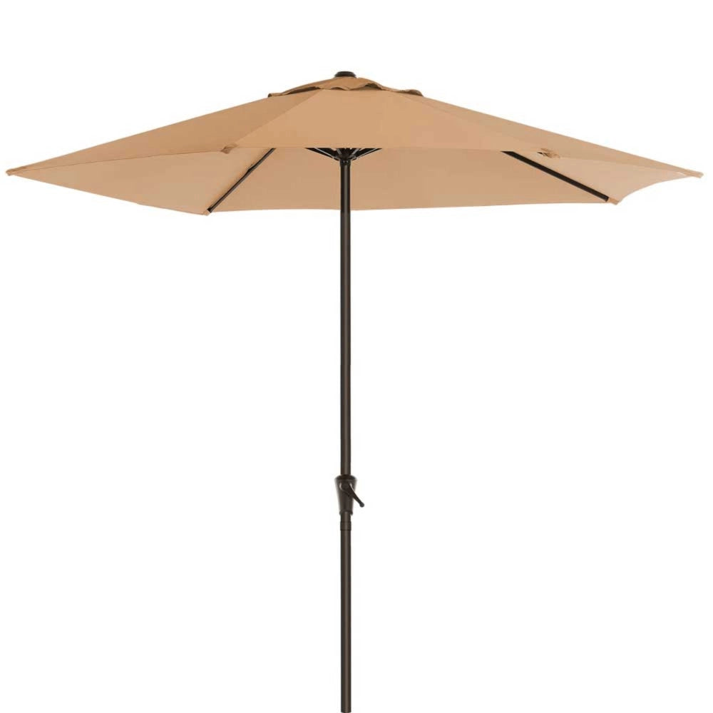 Trade Shop - Ombrellone Rotondo Da Giardino Palo Centrale Con Chiusura A Carrucola Antivento -