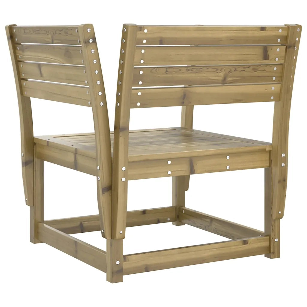 Sedia da Giardino in Legno di Pino Impregnato CFW3554653