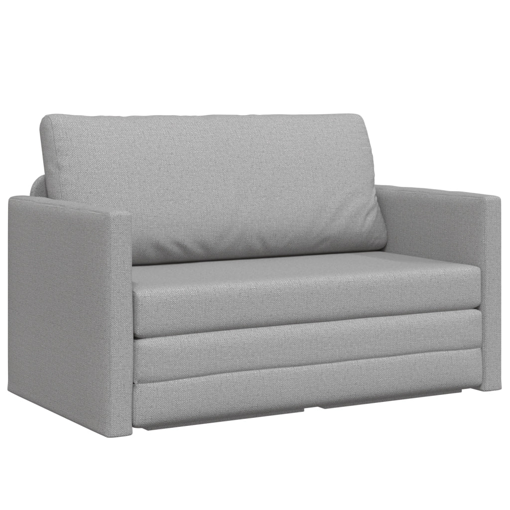 Divano Letto Floor 2-in-1 Grigio Nuvola 124x71x78 cm Tessuto