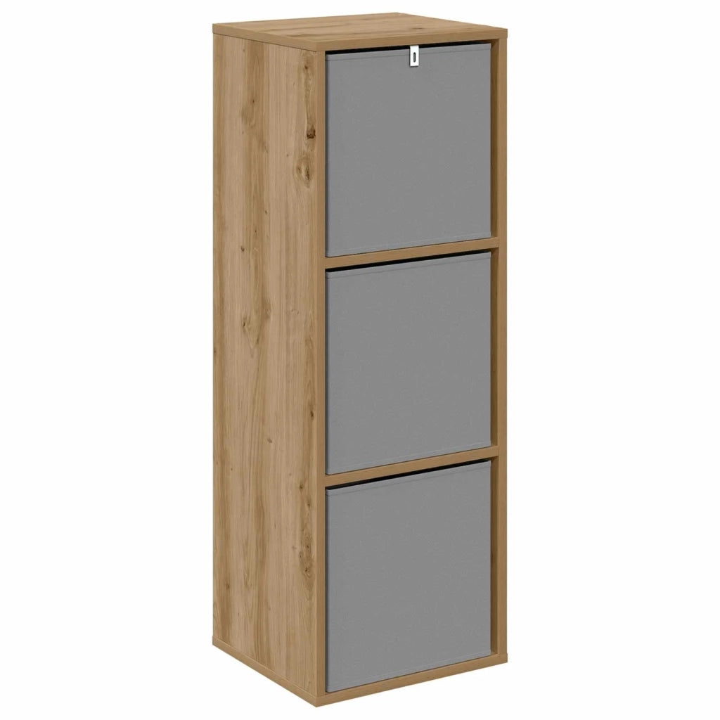 Credenza con cassetto Rovere artigianale 35 x 32 x 99,5 cm