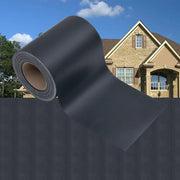 Recinzione Frangivento Giardino PVC 35x0,19m Grigio Scuro Opaco cod mxl 23704
