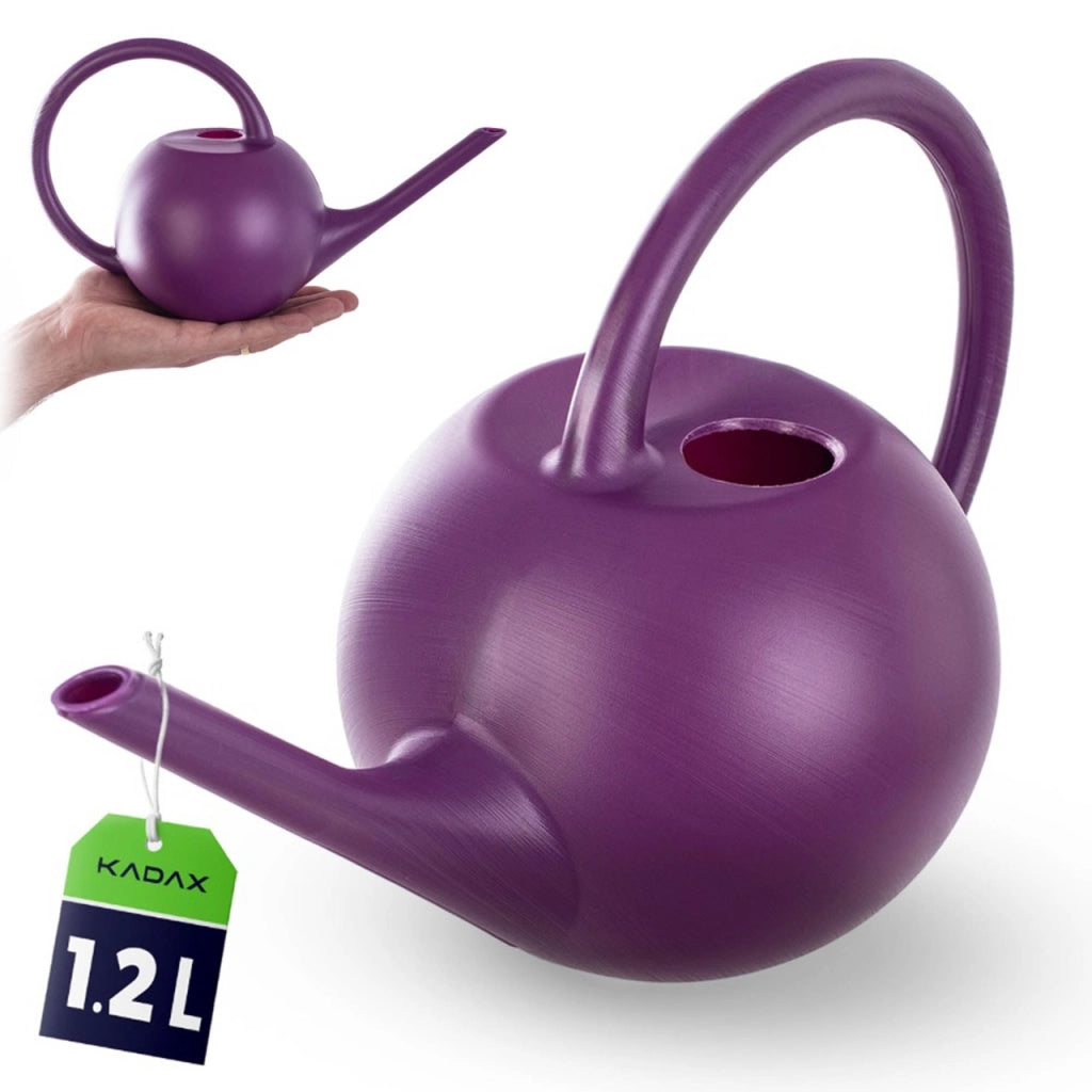 Annaffiatoio KADAX per giardino domestico, ideale per innaffiare fiori e piante, piccolo, in plastica, 1,2 litri.