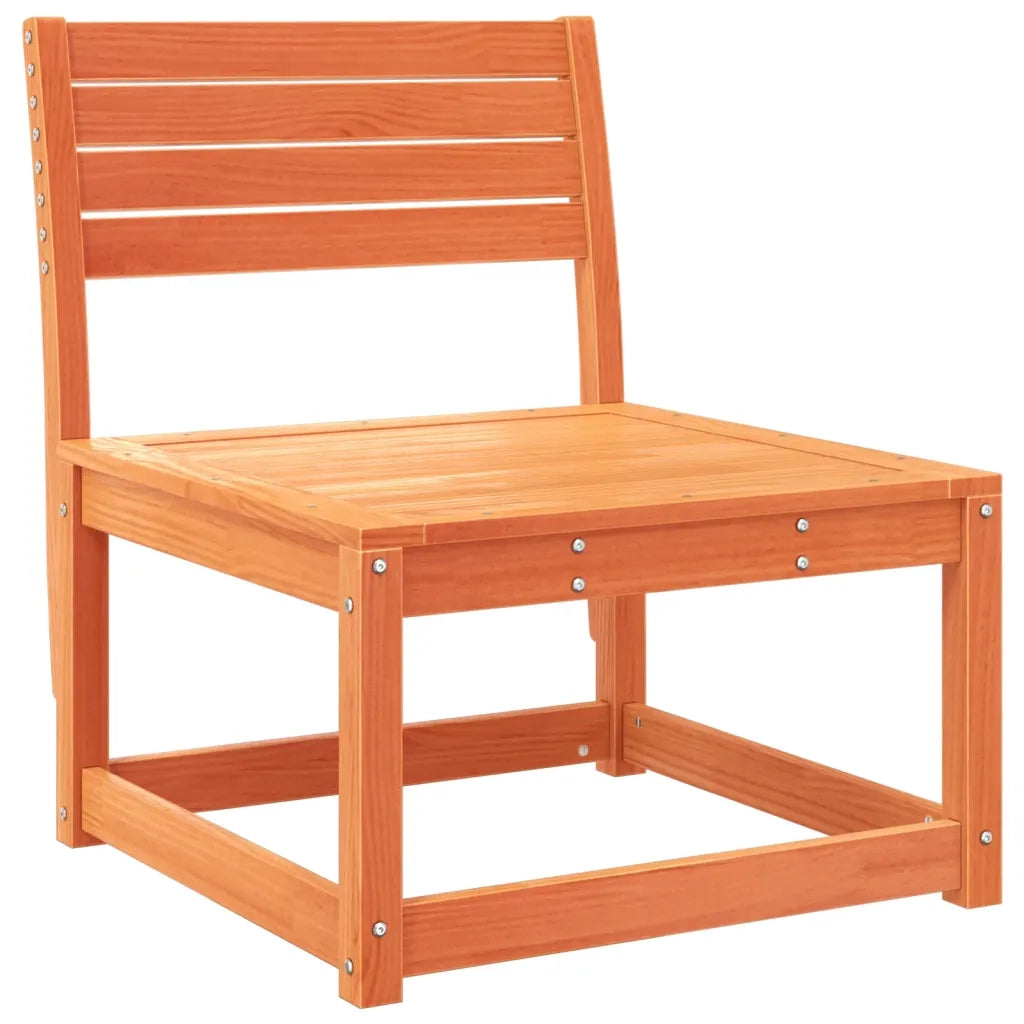 Set Divani da Giardino 5 pz Marrone Cera Legno Massello Pinocod mxl 116113