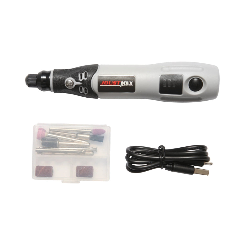 Mini smerigliatrice dritta 4,2 V 15000 giri/min con batteria da 600 mAh JoustMax