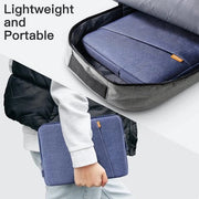 Sleeve per Laptop 14 pollici, Caso Bag Waterdiproteggeo Schoccorientato (marino)