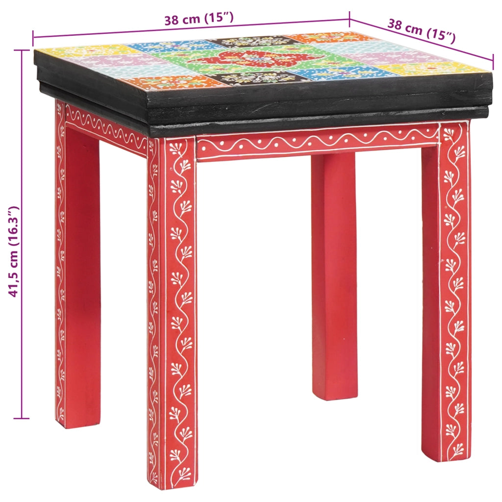Tavolini Nesting 3 pcs in Legno Solido di Mango
