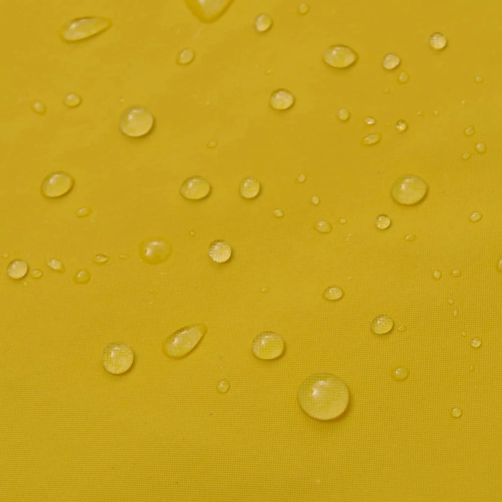 Impermeabile Verde resistente a 2 pezzi con cappuccio Giallo XL CFW4634702
