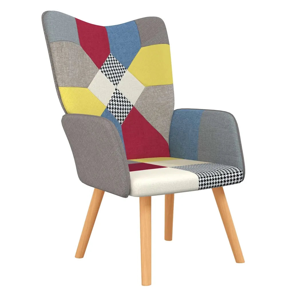 Divano Sedia-Poltrona Relax in Tessuto Patchwork 843710