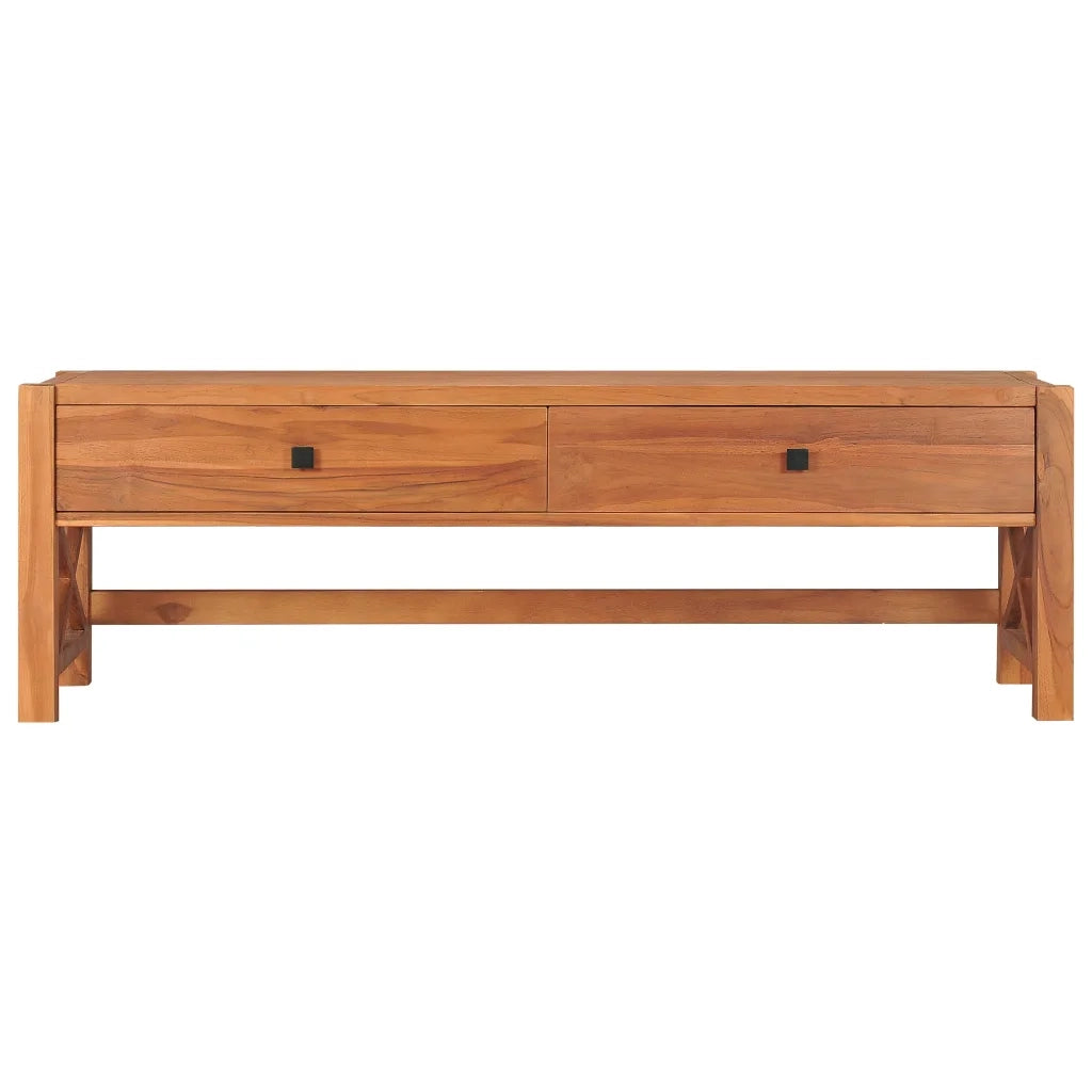 Mobile TV 140x40x45 cm in Legno di Teak 325267