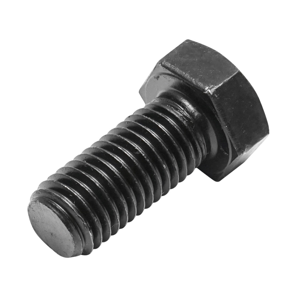 Set di 25 viti nere a testa esagonale DIN 933 M18x40 G10,9
