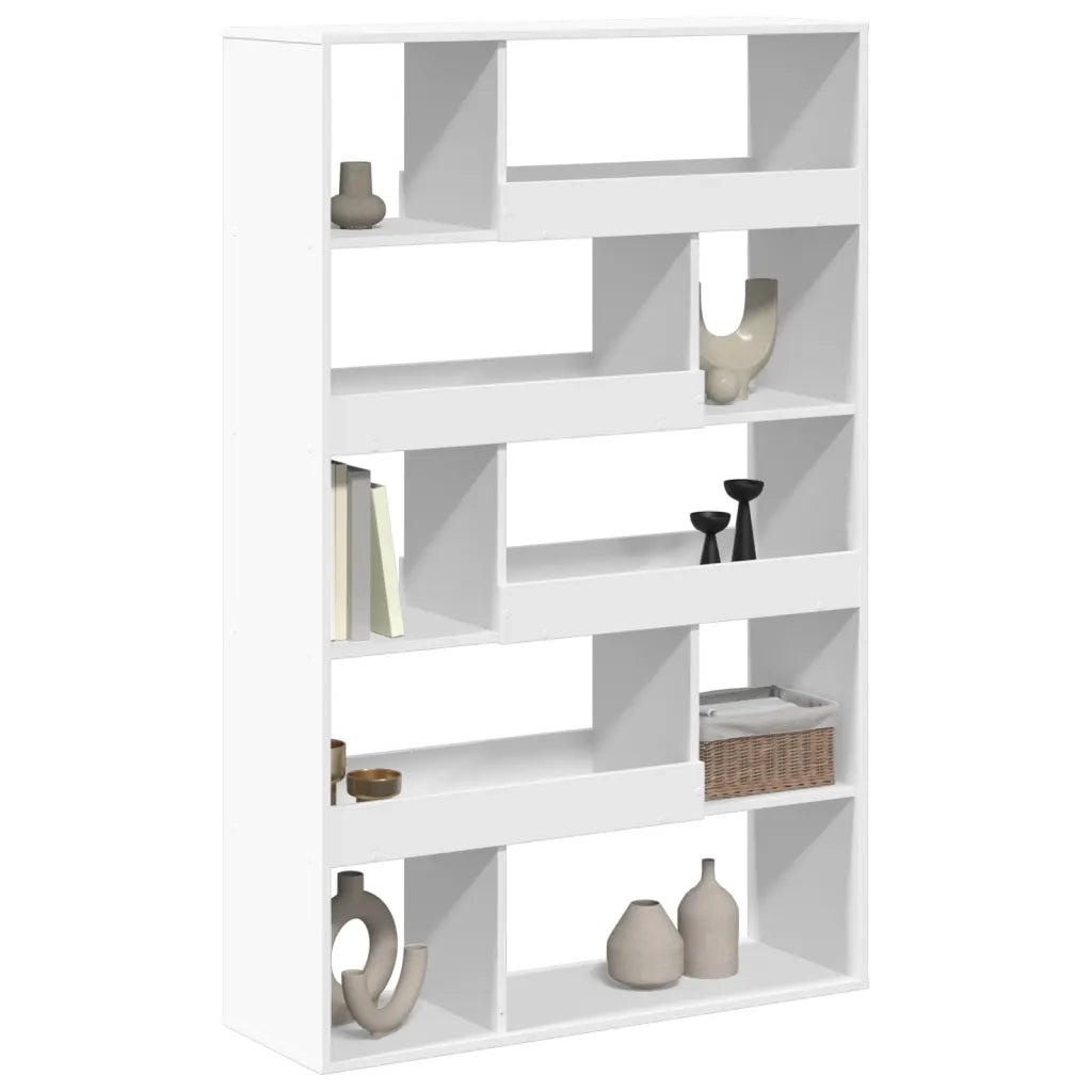 vidaXL Divisorio Stanza Bianco 100x33x156,5 cm in Truciolato