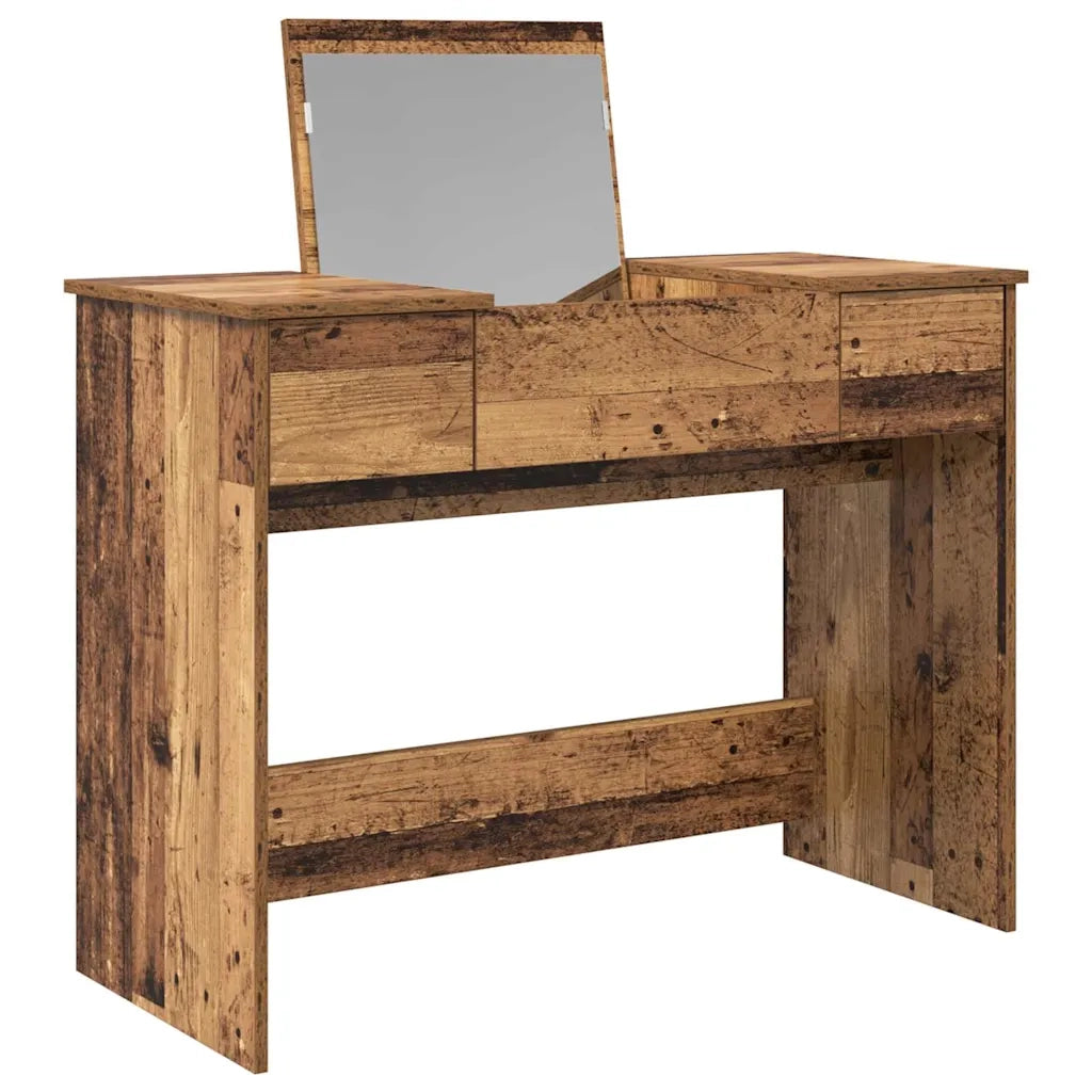 Tavolo per Cosmetici Legno vecchio 100 x 45 x 76 cm 871669