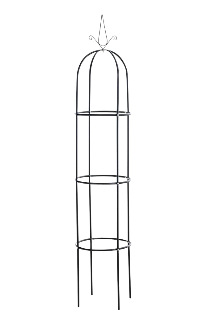Supporto Piante Rampicanti Colonna ROMANTIKA nero,1 pezzo