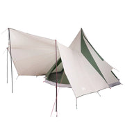 Tenda Tipi con tetto Verde 510 x 690 x 330 cm taffet¨¤