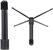 Supporto per Clarinetto Portatile - Leggero in Metallo - Sostegno Pieghevole - Quattro Supporti - Accessorio per Flauto/Oboe - Progetto Compattibile - Supporto per Strumenti