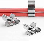 Fotovoltaico Cavo Clip Set - Set di Viti a Coda di Formica in Acciaio Inossidabile - Duraturo e Pratico - 100 Pezzi - Adatto per Canoa e Barca da Pesca - 18 ...