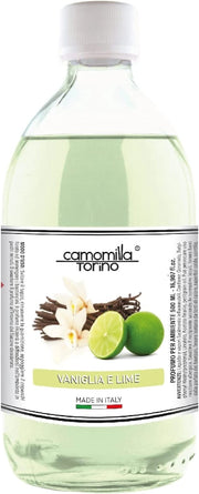 RICARICA PROFUMO PER AMBIENTE CAMOMILLA TORINO DA 250 ML ALLA VANIGLIA E LIME